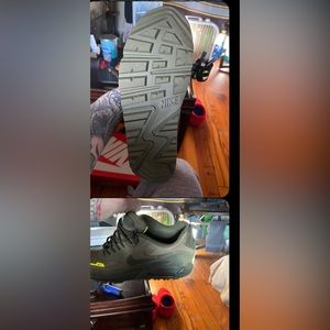 Brand, new army, green Nike sneakers, never worn